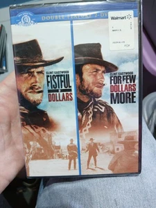 NEW! SEALED! A Fistful Of Dollars/For A Few Dollars More DVD (Clint Eastwood) DF - Picture 1 of 3