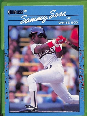 1990 Donruss Best of the American League - Sammy Sosa #104 - Chicago White Sox - Image 1 of 4