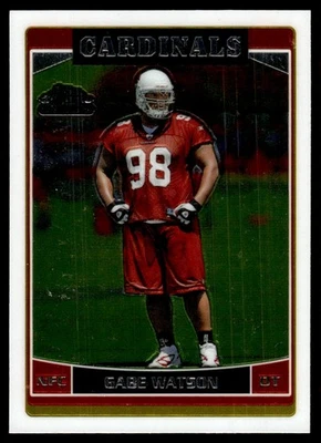 2006 Topps Chrome Gabe Watson Arizona Cardinals #203 - Image 1 of 2