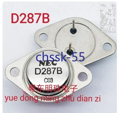 1PCS NEW NEC D287B 2SD287B  Sealed Transistor TO-3 Transistor - Image 1 of 2