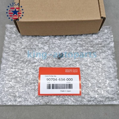 New For Honda Acura Crank Pulley Key Crankshaft Woodruff 90704-634-000 - Image 1 of 4
