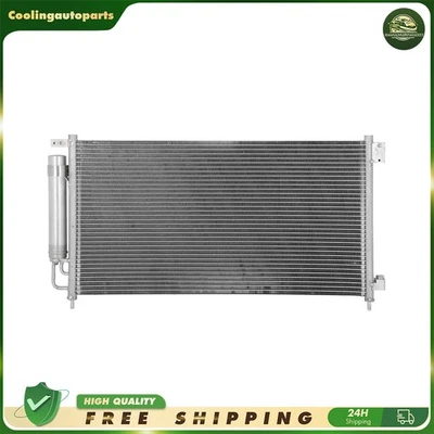 Aluminum A/C Condenser 3152 For 2003 2004 2005-2007 Honda ACcord 2.4L l4 3.0L V6 Foto 1 de 4