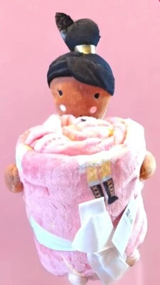 New Kids Soft Plush Ballerina 21" BUDDY & Pink Throw 50x60 Blanket Nutcracker - Image 1 of 4