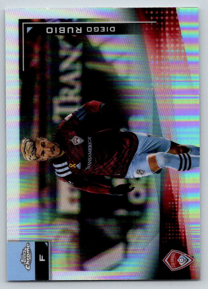 2021 Topps Chrome MLS Refractors #3 Diego Rubio (ref Y01003) - Image 1 of 2