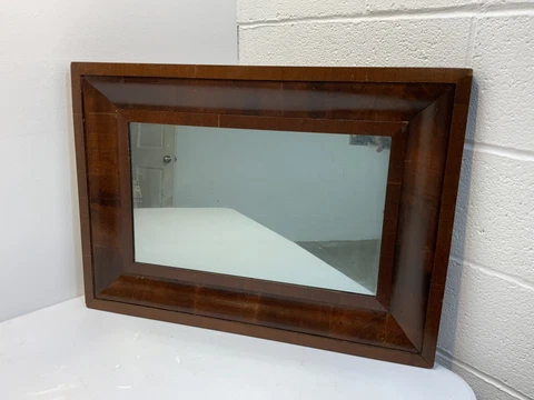 Mahogany Ogee Mirror, Circa 1830-1840, 20 1/2" X 28 3/4" American Antique Cover