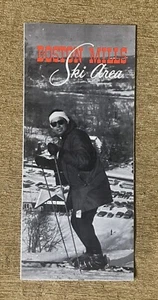 Folleto de esquí vintage década de 1960 mayordomo de esquí OHIO esquí recuerdo viaje - Imagen 1 de 4