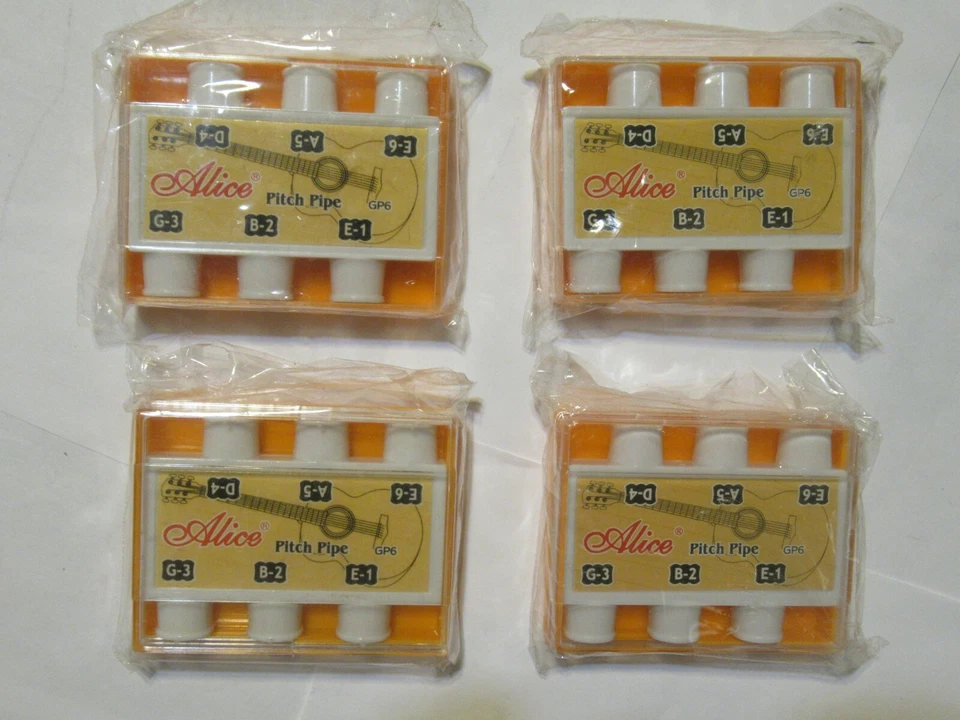 4 Pcs Alice A001 Guitar Pitch Pipe Tuner Brand New Factory Sealed FREE SHIPPING - Image 1 of 4