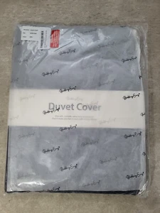 Bettwäsche Envy Luxus Super King Bettbezug 300 Fadenzahl Dunkelgrau - Bild 1 von 5