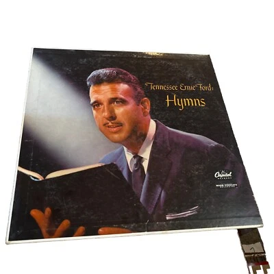 Tennessee Ernie Ford Hymns LP 1956 Capitol Records T 756 - Image 1 of 4