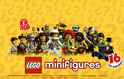 Lego Series 1 Collectible Minifigures 8683 New Factory Sealed. - Image 1 of 2