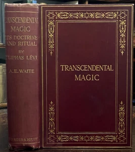 TRANSCENDENTAL MAGIC - Levi / Waite, 1923 - RITUALS, MAGICK, OCCULT, GRIMOIRE - Imagen 1 de 18