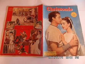 CINEMONDE N°1008 27/11/1953 R.BURTON J.SIMMONS P.GODDARD P.FRESNAY GINA K13 - Picture 1 of 1