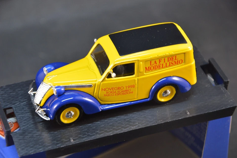 FIAT 1100 E FURGONE 1948 NOVEGRO 1998 LIMITED EDITION SCALA 1/43 BRUMM ITALY - Immagine 1 di 3