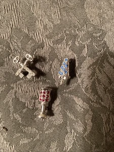 Officer Pin  Order Of The Eastern StarSilver Tone Pins - Picture 1 of 1