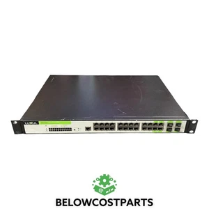 Luxul XMS-1024P 24-portowy gigabitowy przełącznik zarządzany PoE+ – montaż w szafie, przetestowany - Zdjęcie 1 z 6
