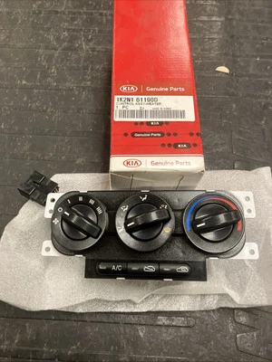 1K2N1-61190D 2002-2004 Kia Spectra 1.8L Calentador Interruptor de Control de Temperatura AC Nuevo Foto 1 de 4