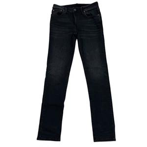 Jeans uomo American Eagle nero Air Flex + gamba dritta slim 32x34 - Foto 1 di 8