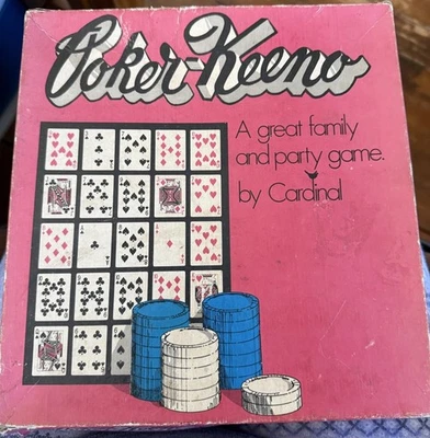 Jogo de pôquer Keeno vintage por Cardinal #99 - Imagem 1 de 4