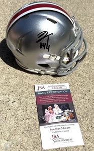 J.T. Tuimoloau SIGNED Mini Helmet JSA COA OHIO STATE BUCKEYES Colts - Picture 1 of 3