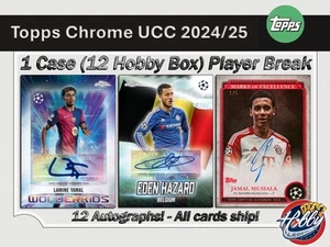 Harry Amass 24/25 Topps CHROME UEFA 1 Case (12 Hobby Box) Player Break #1 - Bild 1 von 12