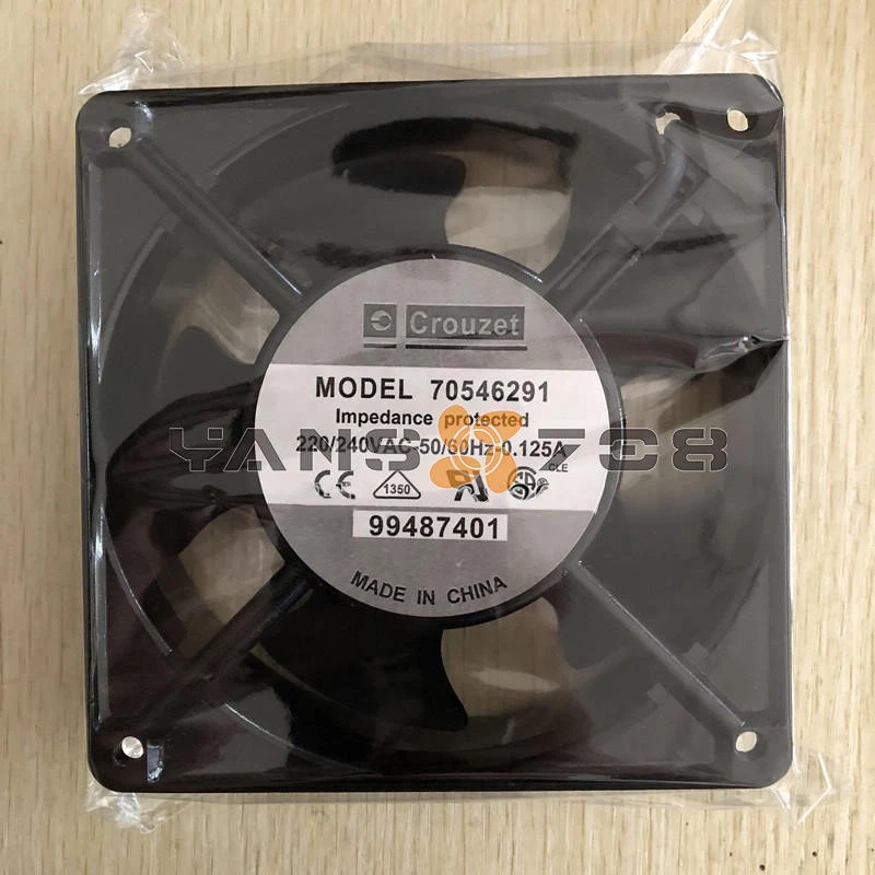 Crouzet 70546291 AC220V 50/60Hz 0.125A 12038 High-end equipment AC axial cooling - Image 1 of 1