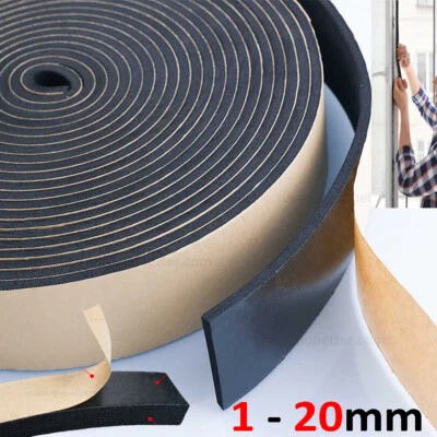 Fensterdichtung Selbstklebend Gummidichtung Türdichtung Dichtband EPDM Dichtung - Bild 1 von 4