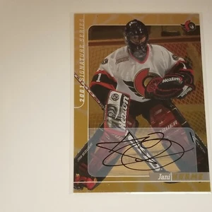 2000-01 BAP Signature Series Autogramme Gold #227 Jani Hurme - Bild 1 von 1