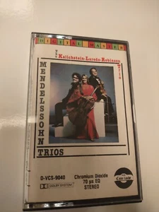 MENDELSOHN CD KALICHSTEIN, LAREDO ROBINSON  TRIO - CASSETTE TAPE LIKE NEW OOP  - Picture 1 of 3