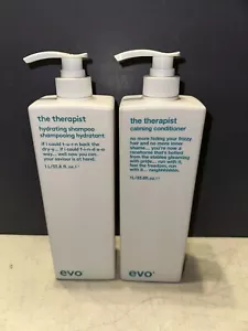 EVO The Therapist Hydrating Shampoo & Conditioner Duo 33.8 oz. 2-Piece - Picture 1 of 2