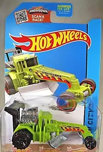 2015 Hot Wheels #10 HW City-City Works STREET CLEAVER grün mit schwarzem OROH6-OH5Sp - Bild 1 von 4