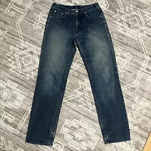 Pantalones de mezclilla Trussardi Mod 380 azules para hombre 33 hechos en Italia - Imagen 1 de 22