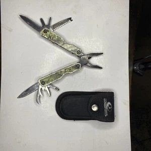 MOSSY OAK 13-1 Multi-tool - Multi Function Pliers - Folding Tool Camouflage - Picture 1 of 11