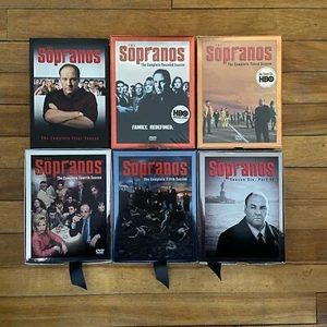 The Sopranos Seasons 1-5 and 6 Part II only DVD Box Sets - Picture 1 of 6
