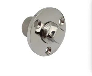ISURE MARINE Stainless Steel 25mm Garboard Drain Plug for Boats 1''Diameter Hole - Picture 1 of 4