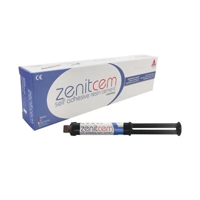 PRESIDENT DENTAL ZENITCEM Dual Cure Permanent Luting Cement TRS Made in Germany