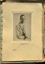 Foto con firma Umberto di Savoia 1946 - busta originale con francobollo