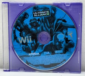 Marvel Ultimate Alliance (Nintendo Wii, 2006) DISC ONLY Superhero Game UNTESTED - Picture 1 of 2