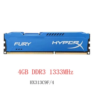 HyperX Fury 16GB 8GB 4GB DDR3 1333MHz HX313C9F/4 PC RAM Desktop Memory Computer - Picture 1 of 13