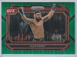 2023 Panini Prizm UFC #26 Alex Perez Green Pulsar Prizm /25 SP - Picture 1 of 3