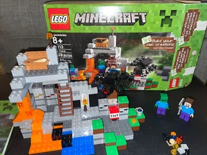 LEGO #21113 MINECRAFT - Die Höhle 100 % komplett mit Minifiguren und Zubehör - Bild 1 von 11