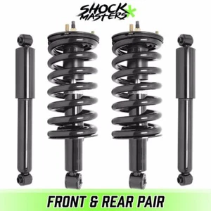 Front Complete Struts w/ Springs Rear shocks for 2005-2015 Nissan Armada RWD - Picture 1 of 8