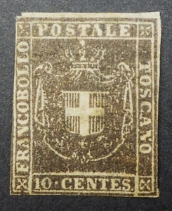Italy (TUSCANY) #19 UNUSED N/G (WTMK #184)no faults CAT. $1000 CAN. SHIP $1.99 - Picture 1 of 2