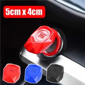 1x Car Engine Start Stop Push Button Cap Switch Cover Trim Interior Accessories - Bild 1 von 12