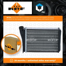 Heater Matrix fits CITROEN C3 Mk2, Mk3 1.6D 2014 on Exchanger Interior NRF New