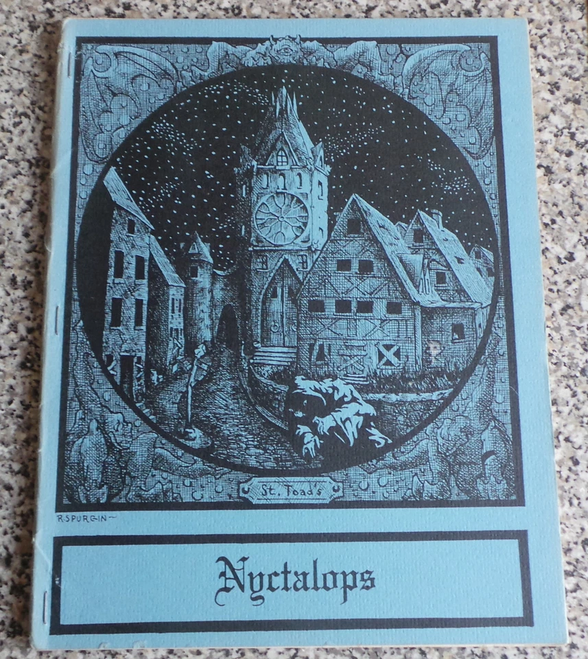 Harry O Morris (Ed) Nyctalops 10 Jan/Feb 1975 H P Lovecraft Cthulhu Horror Ghost - Image 1 of 4