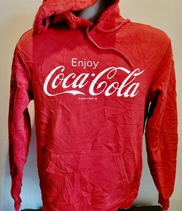 Vintage Coca Cola H&M Red Hoodie Mens XS NWOT! - Picture 1 of 3