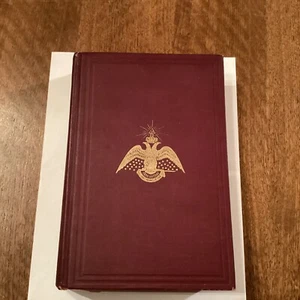 1921 Moral und Dogma des alten & akzeptierten schottischen Ritus Freimaurerei Buch - Bild 1 von 13