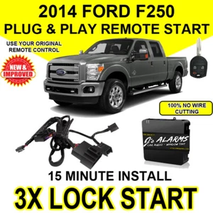 2014 Ford F250 Super Duty Remote Start Plug and Play 3X Lock Easy DIY FO1 - Picture 1 of 9