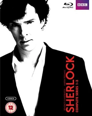 Sherlock - Series 1-3 [Blu-ray] [2010] - DVD  R8VG The Cheap Fast Free Post - Image 1 of 2
