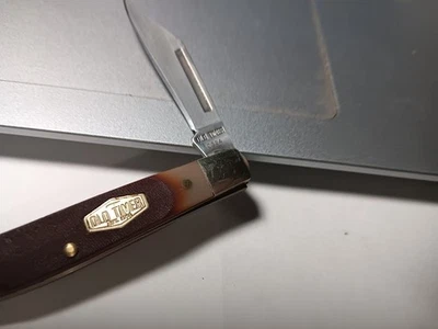 Old Timer 104OT Minuteman Folding 2-Blade Pocket Knife, 2.8" Closed - Image 1 of 4